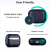 RIXENY Genuine Leather Case Compatible with AirPods Pro 3 (3rd