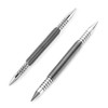 2pcs Dual Head Nail Setters, (1/32-1/16 Inch) (3/32-1/8 Inch) Spring