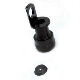 2X Folding Bike Quick Release Pedal Holder for Buckle Mks Pedal Portable Frame Mounting Fixing Adapter,Black