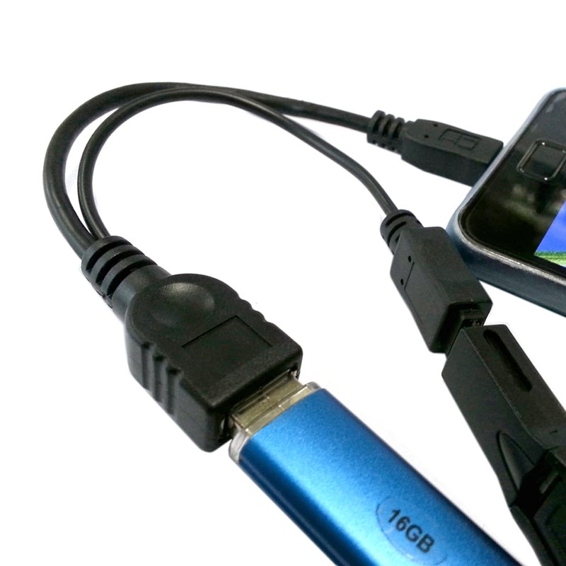 CY Cable Micro USB 2.0 OTG Host Flash Disk Cable