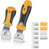 MulWark Razor Blade Scraper | 2 Handles Razor Scraper Set