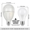 KarlunKoy Radar Motion Sensor Light Bulb, 9W 2700K Warm White,