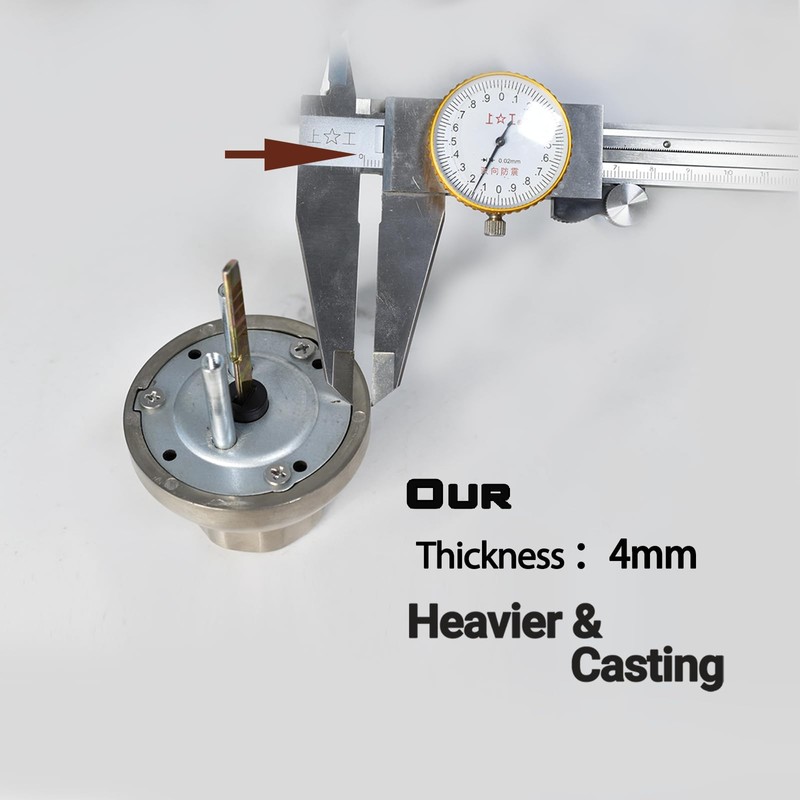 AIsecure Twist-to-Lock Keyless Deadbolt Lock for Front Door Single Cylinder