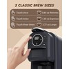 PURHUGO CHEF Multi-Capsule Espresso Machine, Brews Coffee or Hot Water,