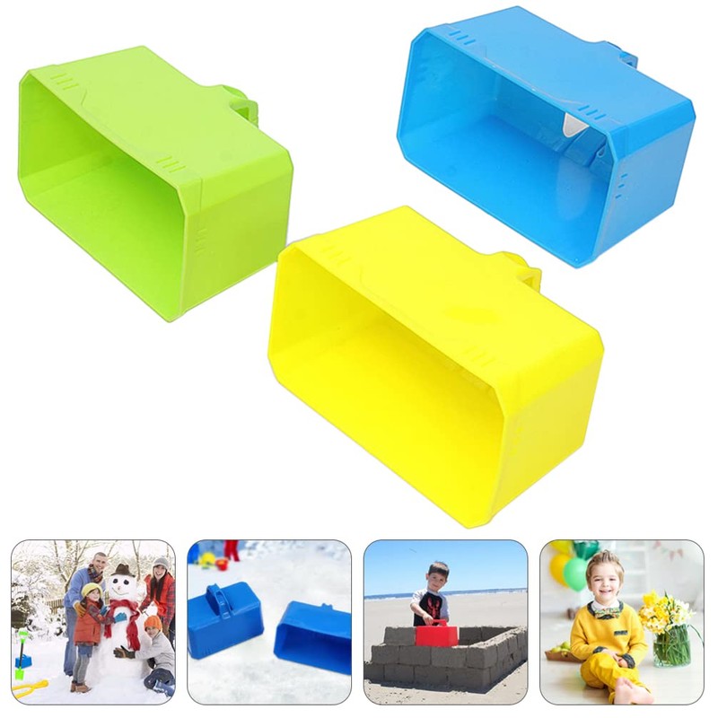 Snow Block Maker 3pcs Sand Brick Maker Snow Brick Mold