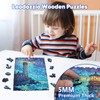 Leodozzio Wooden Puzzles for Adults, Lighthouse Wooden Jigsaw Puzzle 200