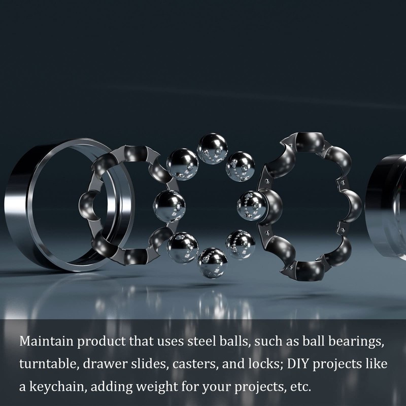 Kozelo 10pcs Precision Balls 1.8mm 304 Stainless Steel Bearing Solid