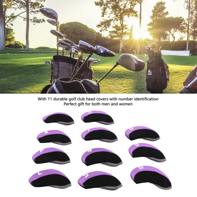 Club Cover Set, Iron Cover Beautiful in Appearance for Traveling