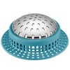 Aluvor Shower Drain Hair Catcher, Shower Drain Cover, Bathtub Drain