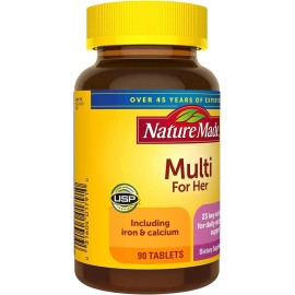 Nature Made Nutritional Supplement 45 Count Pack of 2 Health and Beauty Essential