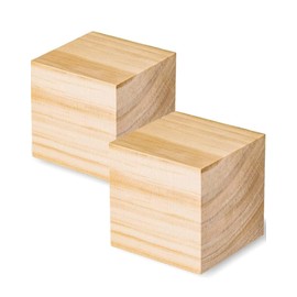 Wooden Block, Wood Shelf, Natural Wood Block for Living Room, Natural Wooden Shelf