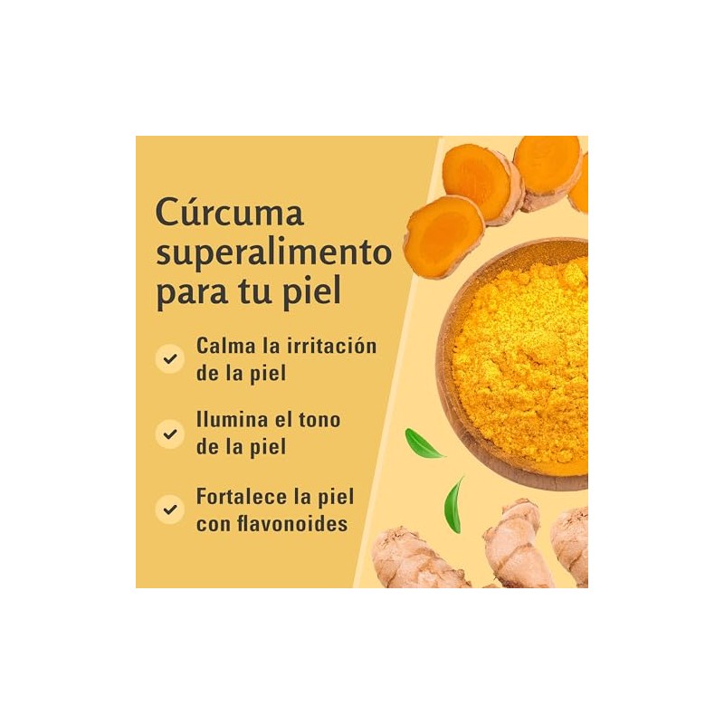 Turmeric Scrub | Exfoliante Corporal de Cúrcuma con Colágeno y