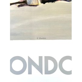 Gregory Kondos - Beach Day 1987  signed