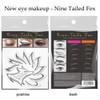 Kagodri Eye Makeup Template Stickers, 24pcs Template Eye Makeup Tools,