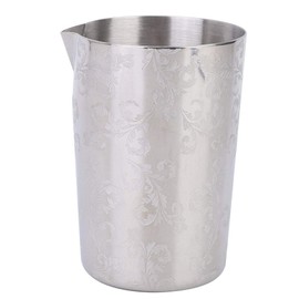 Cocktail Mixing Glass Stainless Steel, Metal Cocktail Mixing Pitcher Cocktail Shaker Cup Bartending Drink Mixer Cocktail Bar Tool