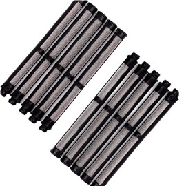 lycss 60 Mesh Universal Paint Filters for Spray Gun - 10 PCS Airless Sprayer Replacement Filters, Fine Paint Sprayer Filter Screens for Airless Paint Sprayers (Tool Accessories)