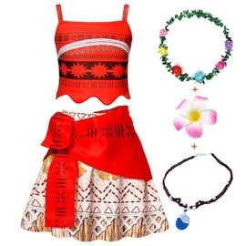 WonderBabe Princess Dress Adventure Outfit Toddler Kids Christmas Outfits Birthday Party Outfits Clothes Two-Pieces Crop Top Tassel Skirt Set Size 10t Age 9-10 Years