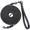 Boswany Long Leash for Small Dogs, 8FT/12FT/20FT/30FT/50FT/65FT/75FT/100FT Reflective Rope Training