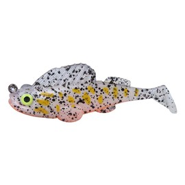 EFFACER PVC AntiHanging Mudskipper Lure Bait, Artificial Lure Bait, Simulation Soft Lure Bait, for Luring Fish Fishing Lover Sea/Fresh Fishing(Leopard Print, Lure Bait)