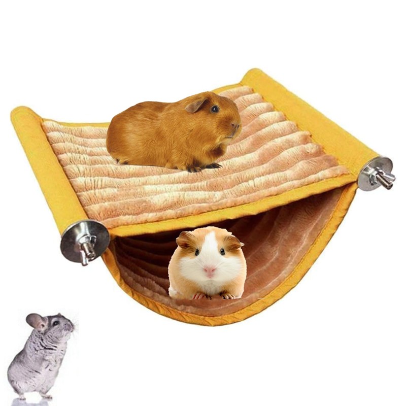 Warm Hamster Hammock House Mouse Rat Hanging Swing Bed Guinea