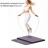 Yoga Mat Thick 10mm, Foldable Yoga Mat 75 x 26