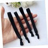 Baluue 20pcs Adjustable Elastic Hair Ties for Men No Damage