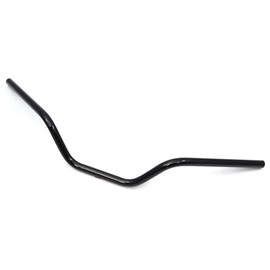 Black Flat Track #24 Handlebars 7/8" - Fits Honda Kawasaki Suzuki Yamaha Motorcycle Dirt Trike ATV