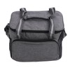 Insulated Lunch Bag Grey Oxford Cloth 15L High Capacity Insulated