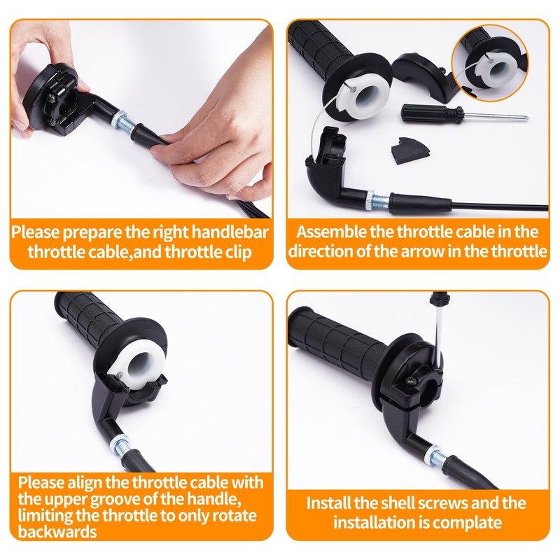 Throttle Linkage Control Assembly Compatible for Baja Warrior Massimo MB200