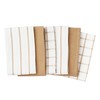 LANE LINEN Kitchen Towels Set - Pack of 6 Cotton