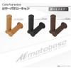 MOTO BASE Motorcycle Rubber Handle Grip for 0.9 inch (22.2