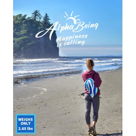 AlphaBeing Inflatable Lounger Beach Chair Accessories, Air Sofa Hammock Inflatable Couch for Camping Backyard Lakeside with Compression Sacks, Ideal Outdoor Gifts for Adults