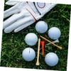 Kisangel 50pcs Bamboo Golf Tees Golf Holders for Outdoor Practice