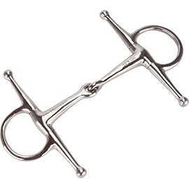 Equinate Thigh Bridle Stainless Steel 16 mm Single Broken 14.5 cm Anatomically Shaped Mouth-friendly Bit with Gentle Impact Laser Engraved Size Specification