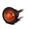 Partsam 10Pcs 3/4" Round Led Marker lights 3 wire Combination