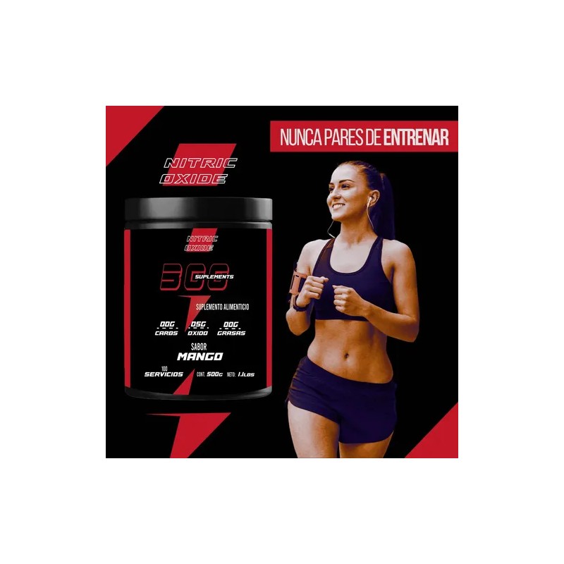 Oxido Nitrico 500gm 300 Suplements 100 Servicios