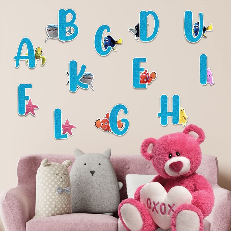 Seyal® Findng Nemo A - Z Alphabet Wall Sticker