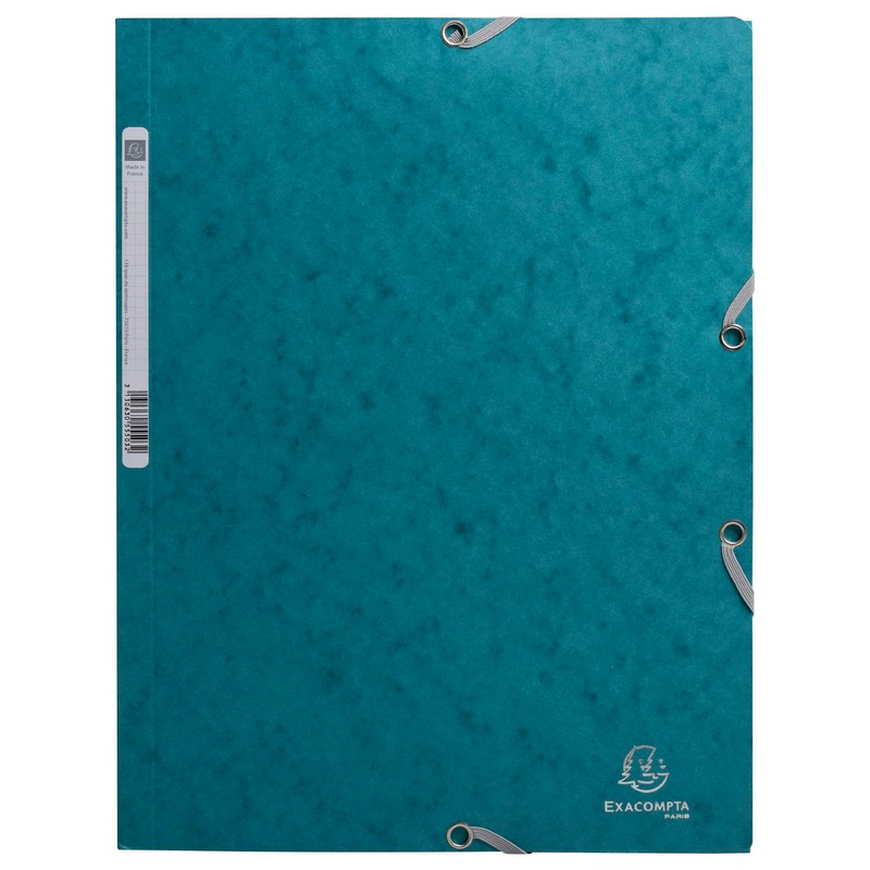 Exacompta - Ref 55270E - Pack of 4 Skandi Elastic