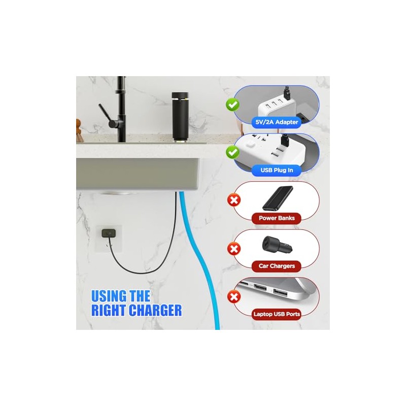 Automatic Dish Soap Dispenser for Kitchen Sink, Touch-Free Electric Sink