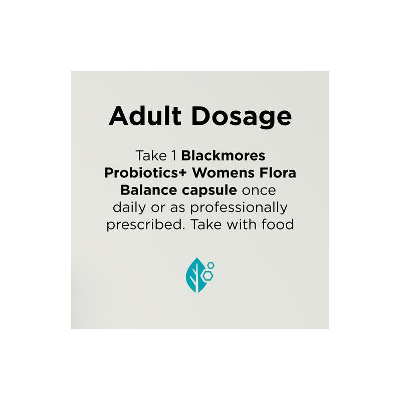 Blackmores Probiotics+ Womens Flora Balance 30 Capsules