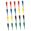 HEALEEP 20pcs Test Hooks Individual Probe Lightweight Multimeter Tester Hooks