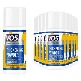 VO5 Thickening Hair Styling Powder Matti Finish with Long-Lasting Natural Hold, Fuller Hair + Instant Volume and Perfect for Short to Mid length Hair, 7g (Buy 10)