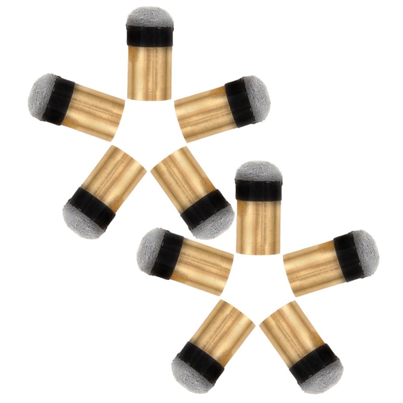 WOONEKY Billiard Accessories 10pcs Tips Professional Replacement No Glue Needed