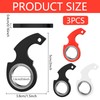 Pack of 3 Key Ring Spinner, Key Spinner Key Fob
