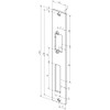 EFF-EFF -94A35-01 Effeff Flat Strike Plate Profix-2 94A Closed Strike