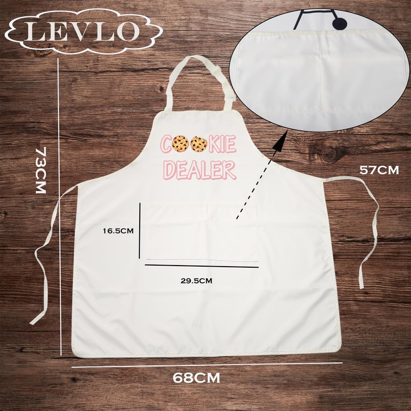 Cookie Baking Lovers Gift Cookie Dealer Aprons Bakery Apron Pastry