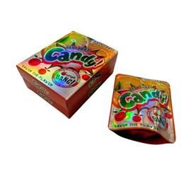 20 Bags and 20 Boxes, 1 Special Cartoon Pattern, Resealable Candy Bags, Gummies Bags, 5 x 4 Inch Storage Baggies, Treat Bags, Cookie Bag (brown)