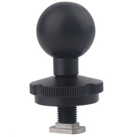 Rigdance 1" Track Ball with T-Bolt for RAM B Size Double Socket Arm, Track Mount for Kayak/Truck/Motorcycles, Compatible with RAM Tough-Track