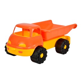 Simba 107132456 - Lastkraftwagen Kipper mit Bagger