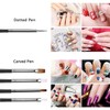 JOYJULY 20pcs Nail Art Design Tools, 15pcs Painting Brushes Set